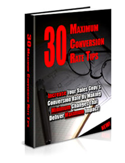 30 Maximum Conversion Rate Tips